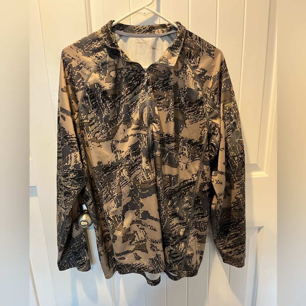 Sitka 1/4 zip long sleeve XL